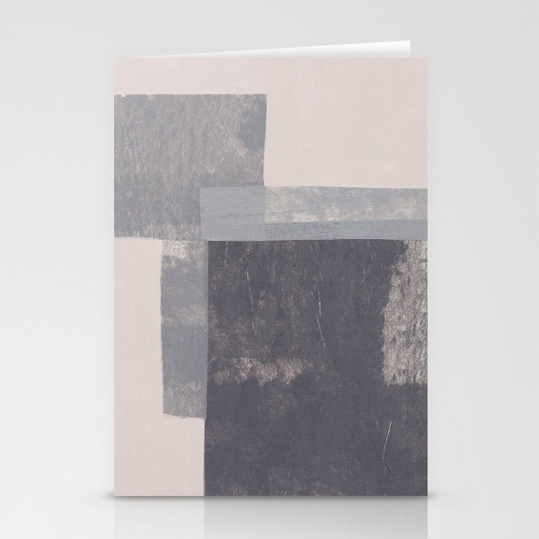 Gray Blocks #2 Stationery Card Gallery Image 1