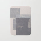 Gray Blocks #2 Bath Mat Gallery Image 1