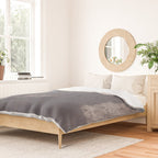 Gray Blocks #2 Duvet Cover Gallery Image 2