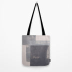 Gray Blocks #2 Tote Bag Gallery Image 2