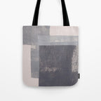 Gray Blocks #2 Tote Bag Gallery Image 1