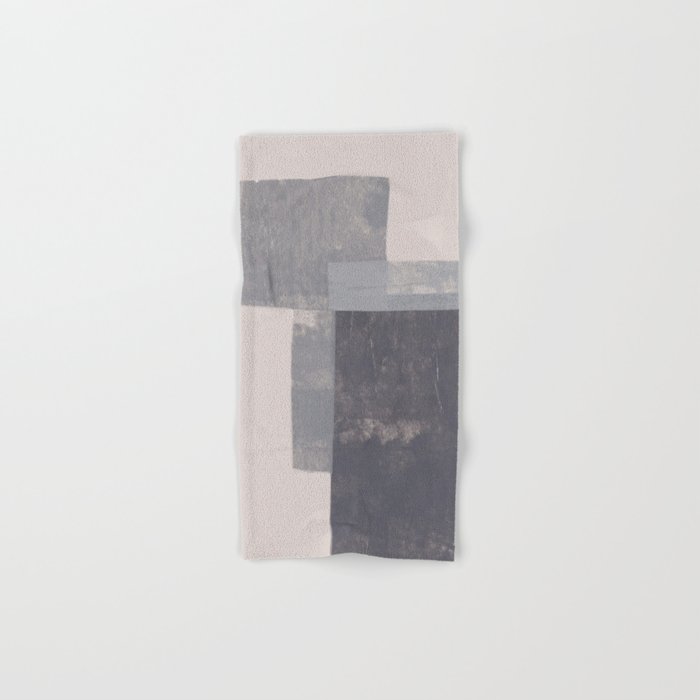 Gray Blocks #2 Bath Towel Gallery Image 1