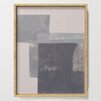 Gray Blocks #2 Serving Tray Gallery Image 1