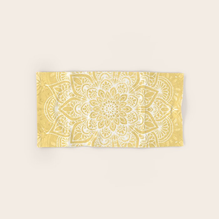 Mandala, Floral, Sun, Wall Art Boho Towels Gallery Image 1