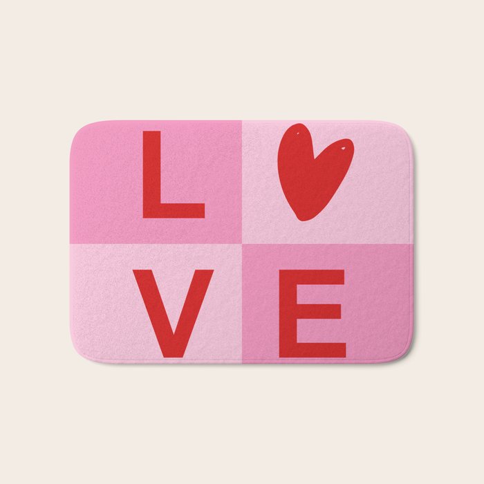Sweet Love Bath Mat Gallery Image 1