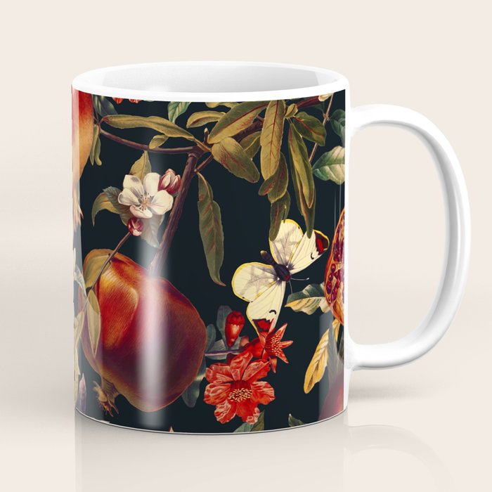 Pomegranate Garden II - Night Coffee Mug Gallery Image 1