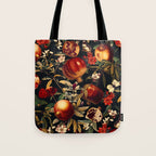 Pomegranate Garden II - Night Tote Bag Gallery Image 1