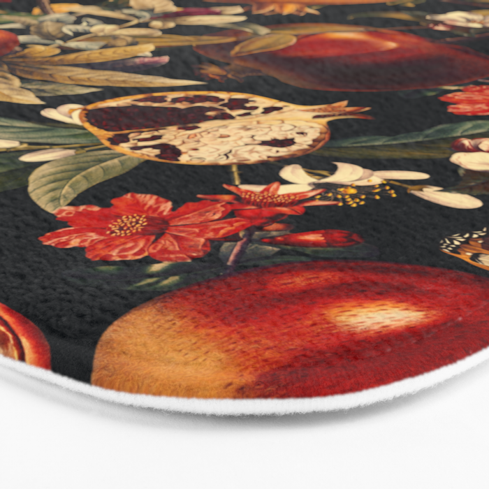 Pomegranate Garden II - Night Bath Mat Gallery Image 3