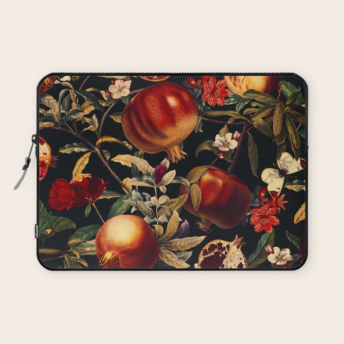 Pomegranate Garden II - Night Laptop Sleeve Gallery Image 1