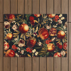 Pomegranate Garden II - Night Outdoor Rug Gallery Image 1