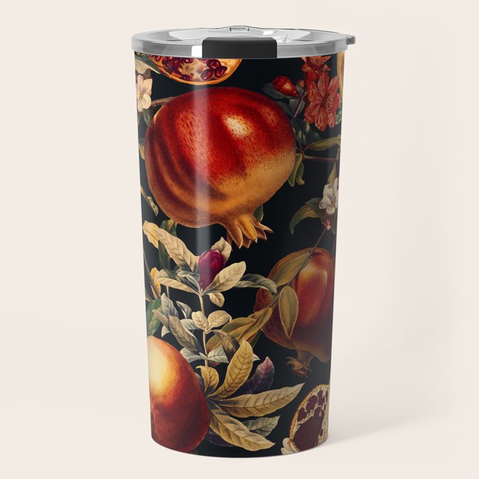 Pomegranate Garden II - Night Travel Mug Gallery Image 1