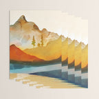 Morning by the mountain stream Wrapping Paper Gallery Image 3