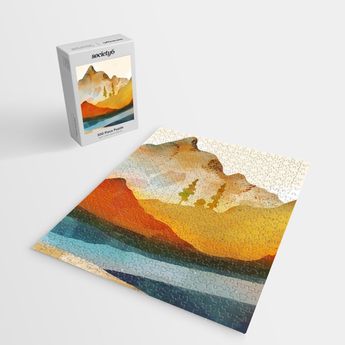 Morning by the mountain stream Jigsaw Puzzle Gallery Image 2