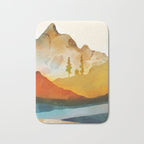 Morning by the mountain stream Bath Mat Gallery Image 1