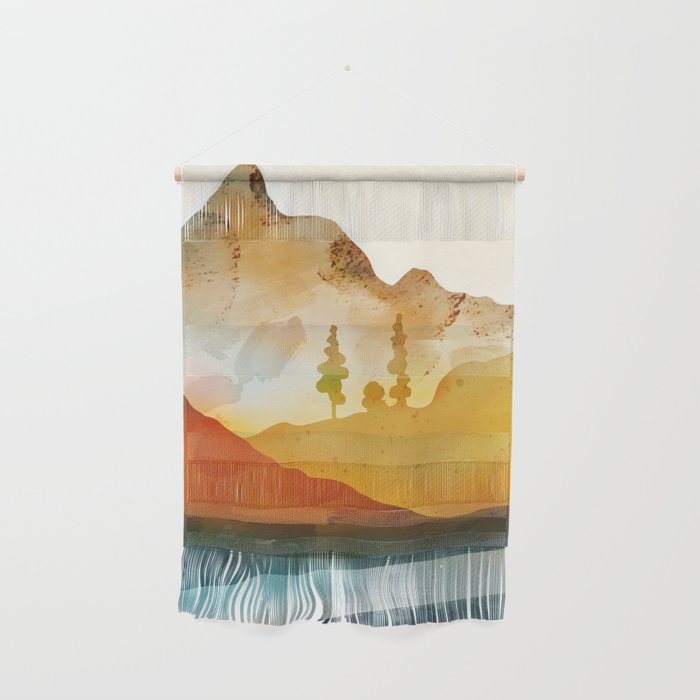 Morning by the mountain stream Wall Hanging Gallery Image 1