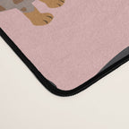 Dachshund Dog Doxie Dogs Pattern Pink Desk Mat Gallery Image 4