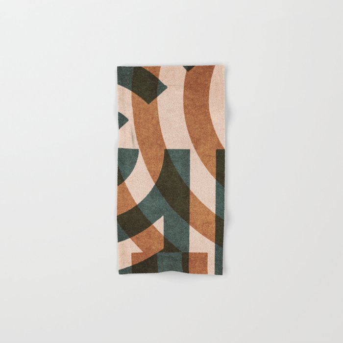 ABSTRACT ALPHABET / Decorative G Bath Towel Gallery Image 1