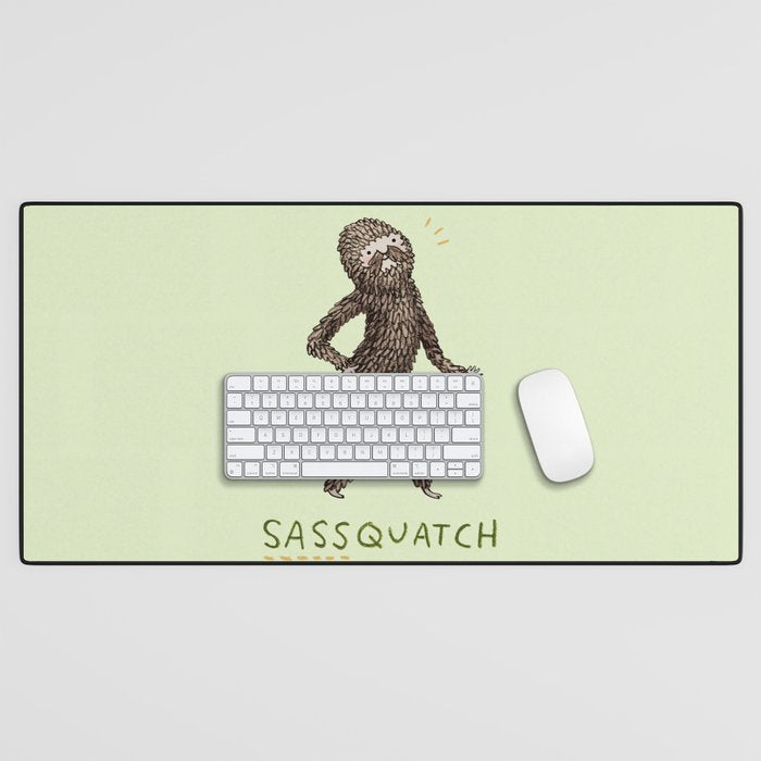 Sassquatch Desk Mat Gallery Image 1