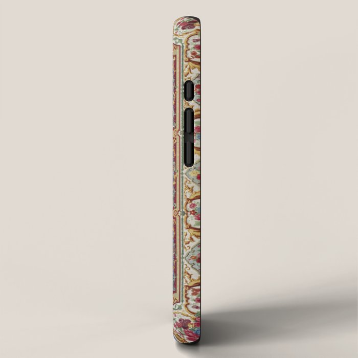 Wonderfully Detailed Persian Rug Oriental Victorian Style Carpet Design iPhone Case Gallery Image 2