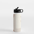 Abstract Minimal Shapes 21 Water Bottle Gallery Image 1