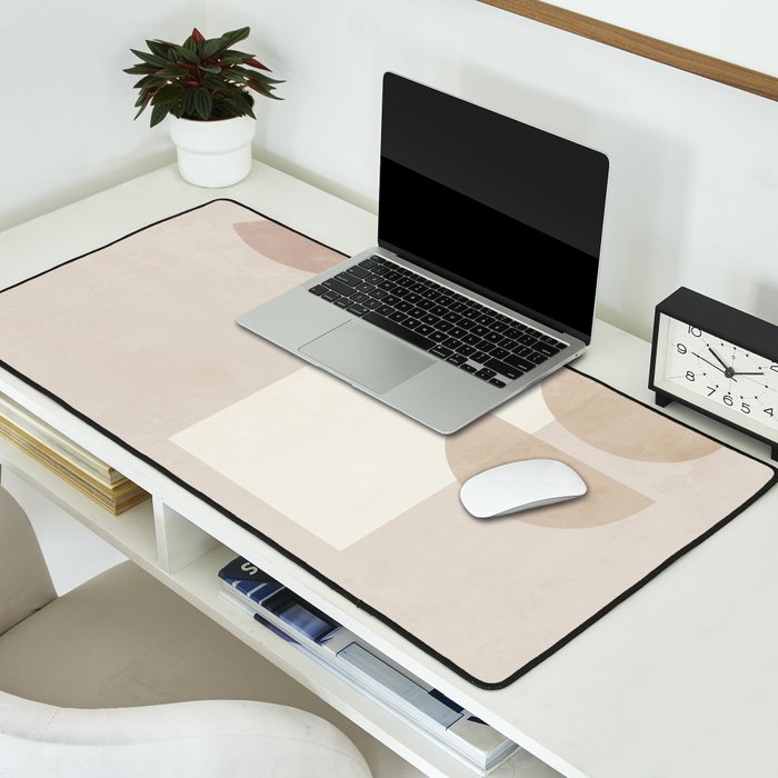 Abstract Minimal Shapes 21 Desk Mat Gallery Image 2