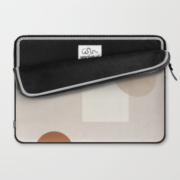 Abstract Minimal Shapes 21 Laptop Sleeve Gallery Image 2
