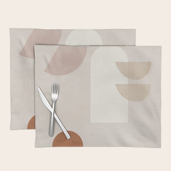 Abstract Minimal Shapes 21 Placemat Gallery Image 1