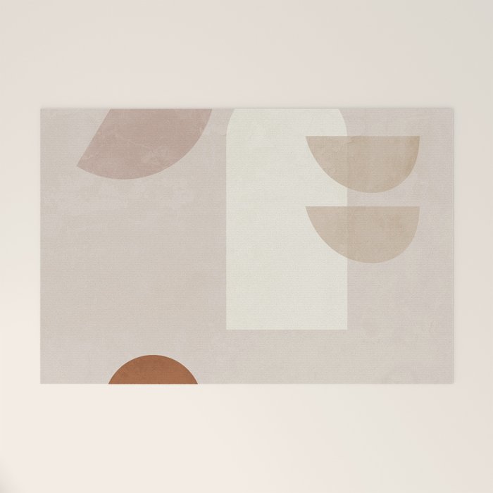Abstract Minimal Shapes 21 Welcome Mat Gallery Image 1