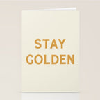 Stay Golden Stationery Card Gallery Image 2