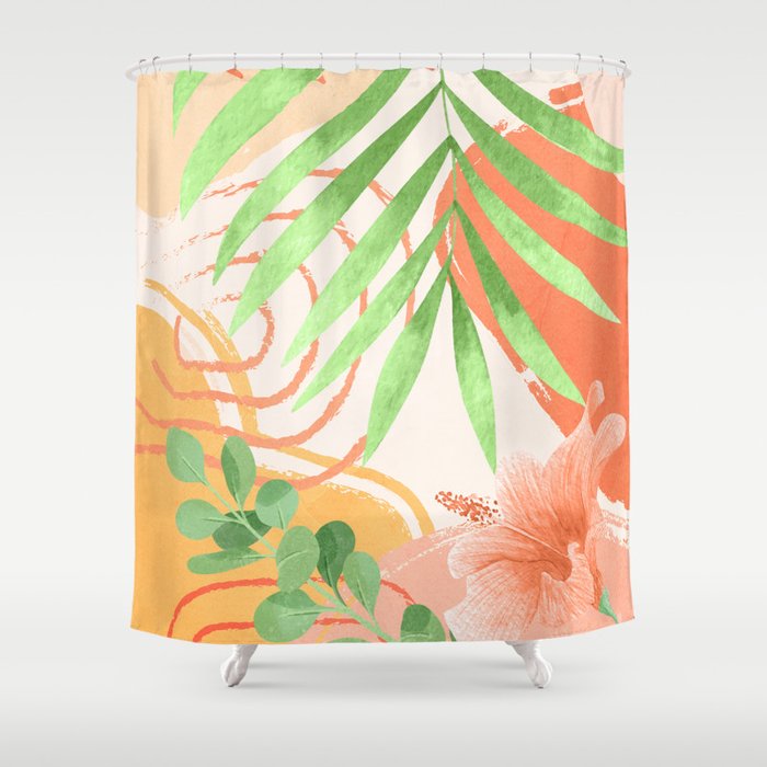 Elegant Shapes 25 Shower Curtain Gallery Image 1