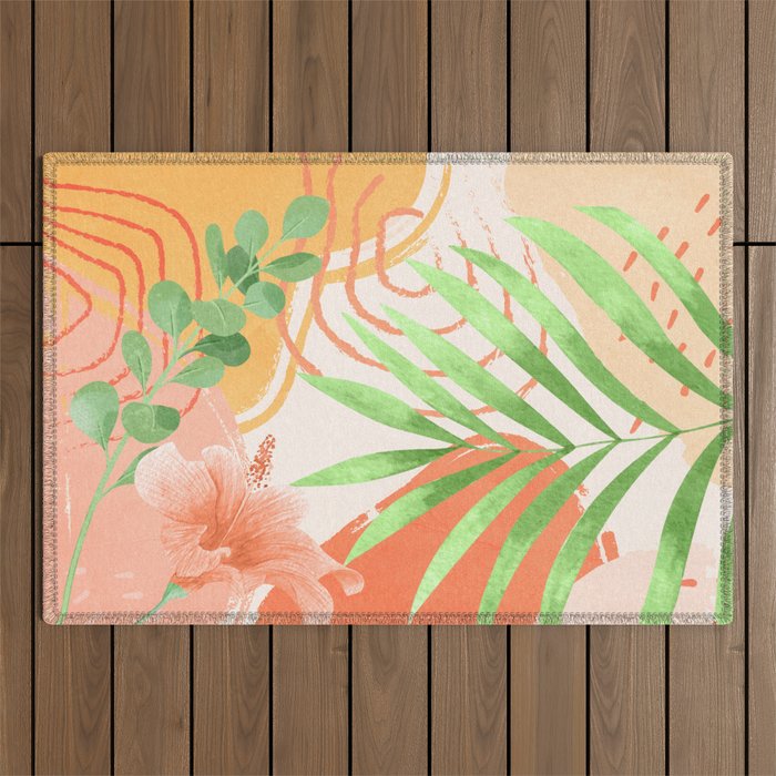 Elegant Shapes 25 Outdoor Rug Gallery Image 1