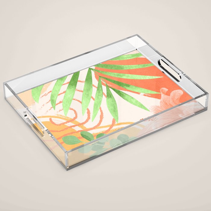 Elegant Shapes 25 Acrylic Tray Gallery Image 1