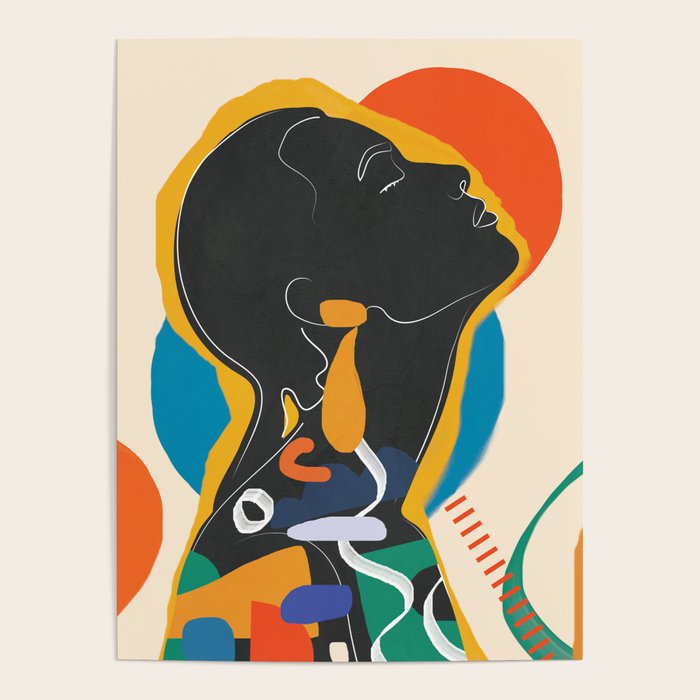 Modern Abstract Woman 13 Poster Gallery Image 4
