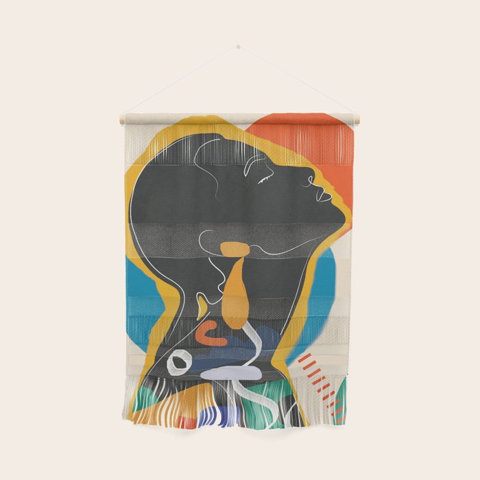 Modern Abstract Woman 13 Wall Hanging Gallery Image 1