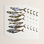 Line Fish Wrapping Paper Gallery Image 3