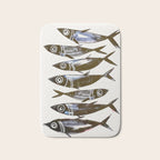 Line Fish Bath Mat Gallery Image 1