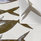 Line Fish Wall Tapestry Gallery Image 3
