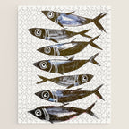 Line Fish Jigsaw Puzzle Gallery Image 1