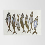 Line Fish Rug Gallery Image 2