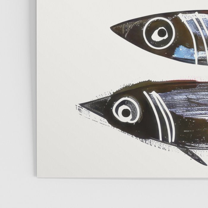 Line Fish Poster Gallery Image 3
