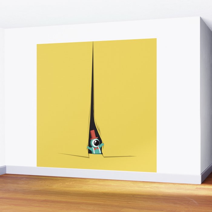 Peek show! Wall Mural Gallery Image 2