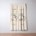 Henri Matisse 'La Femme' Female Nude Figurative Line Art Window Curtain Gallery Image 3