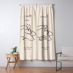 Henri Matisse 'La Femme' Female Nude Figurative Line Art Window Curtain Gallery Image 5