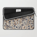 Moody Blooms Dark Neutral Laptop Sleeve Gallery Image 2