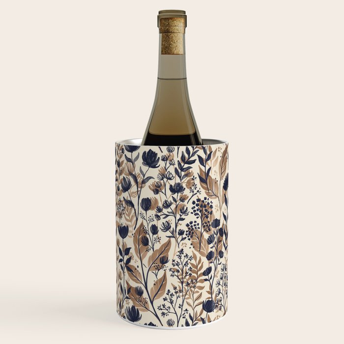 Moody Blooms Dark Neutral Wine Chiller Gallery Image 1