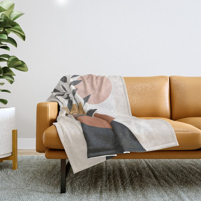 Branch and Elements Throw Blanket Gallery Image 1