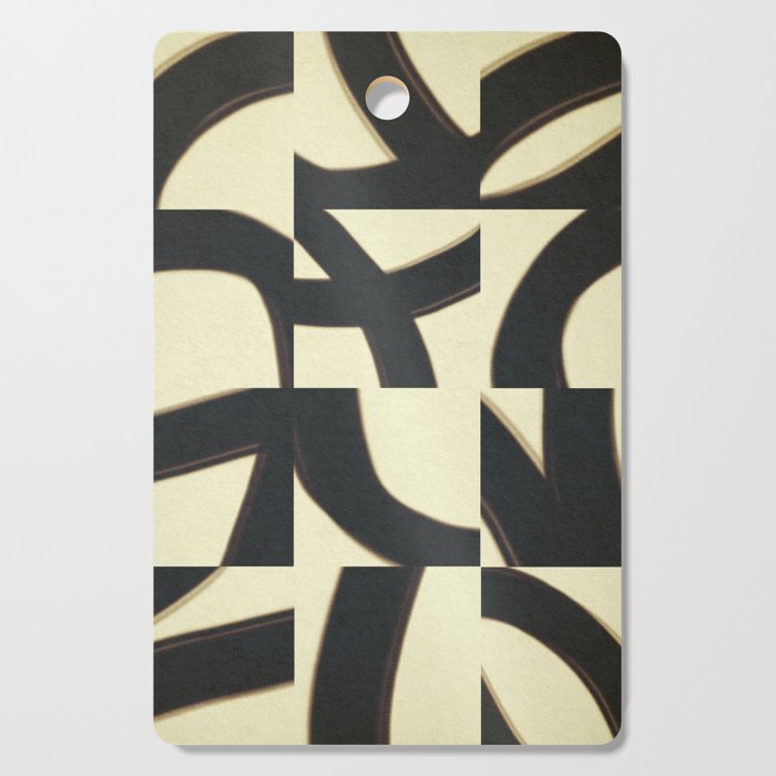 Abstract black pattern Cutting Board Gallery Image 1