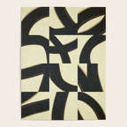 Abstract black pattern Poster Gallery Image 4