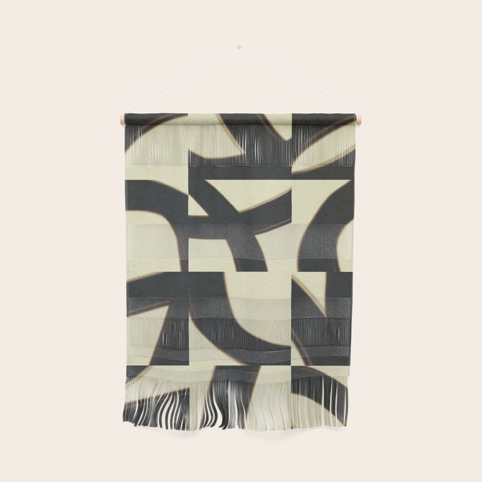 Abstract black pattern Wall Hanging Gallery Image 1