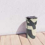 Abstract black pattern Travel Mug Gallery Image 4